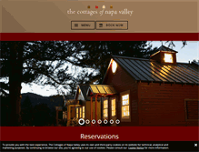 Tablet Screenshot of napacottages.com